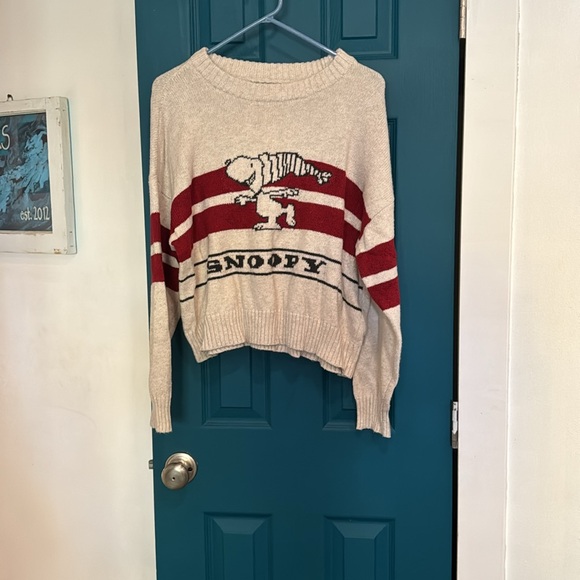 AE X Peanuts collab. snoopy sweater - L - Picture 2 of 4